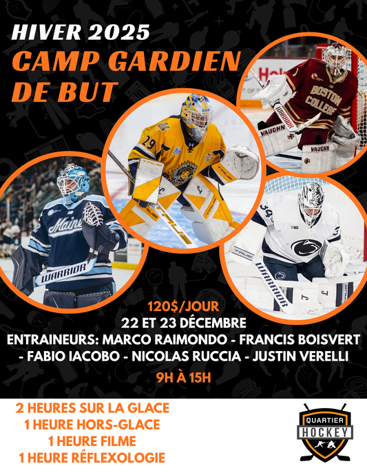 CAMP D'HIVER DES GARDIENS DE BUT / GOALIE WINTER CAMP 2025