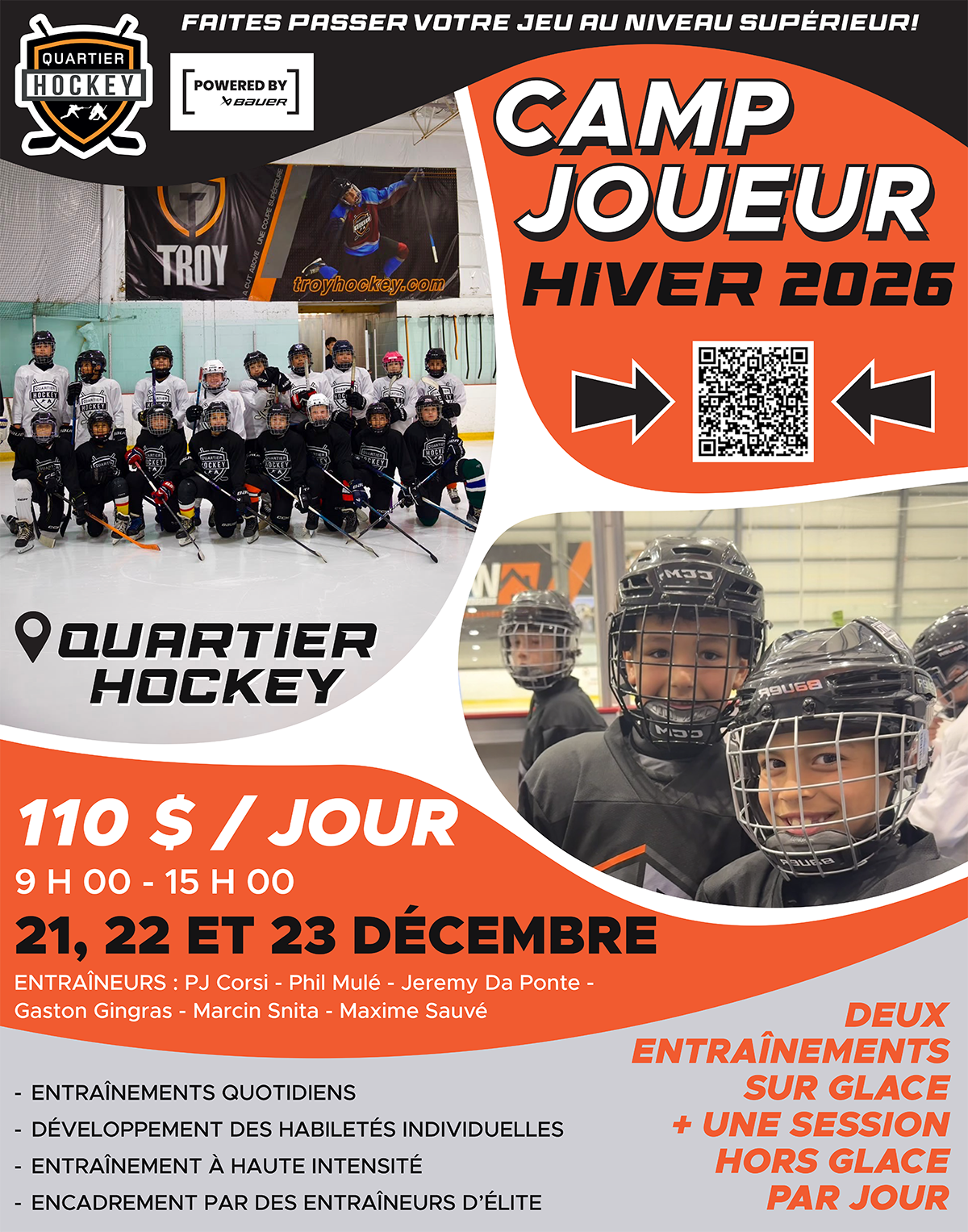 CAMP D'HIVER DES JOUEURS / PLAYER WINTER CAMP 2026