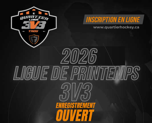 Ligue de printemps 3 contre 3 Quartier 2026 (inscription individuelle)