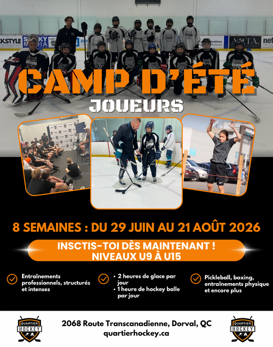 Camp d’été des joueurs 2026