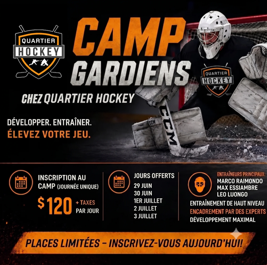 GOALIE CAMP WEEK OF JUNE 29th