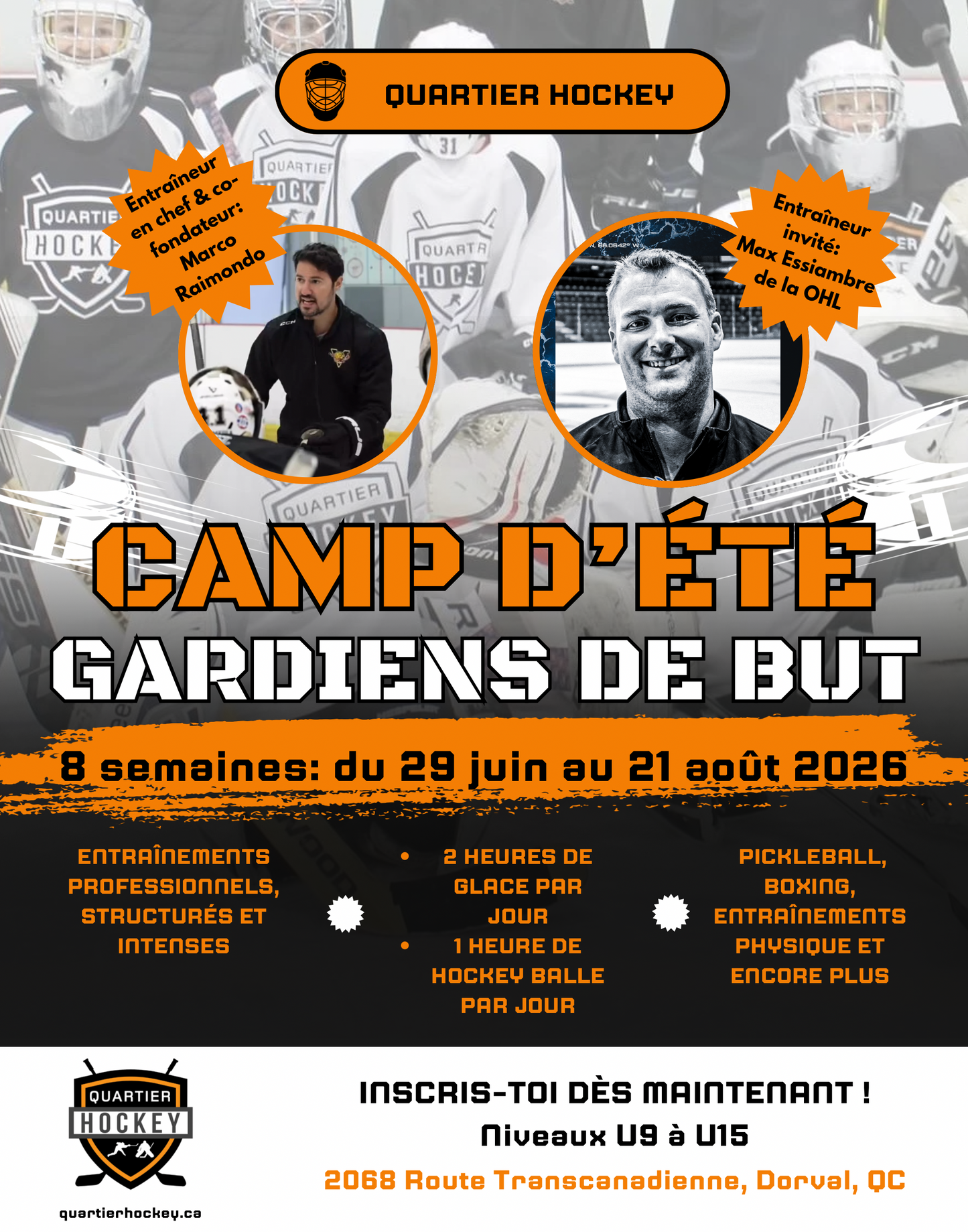 SUMMER GOALIE CAMP 2026