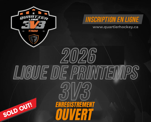 Ligue de printemps 3 contre 3 Quartier 2026 (inscription individuelle)
